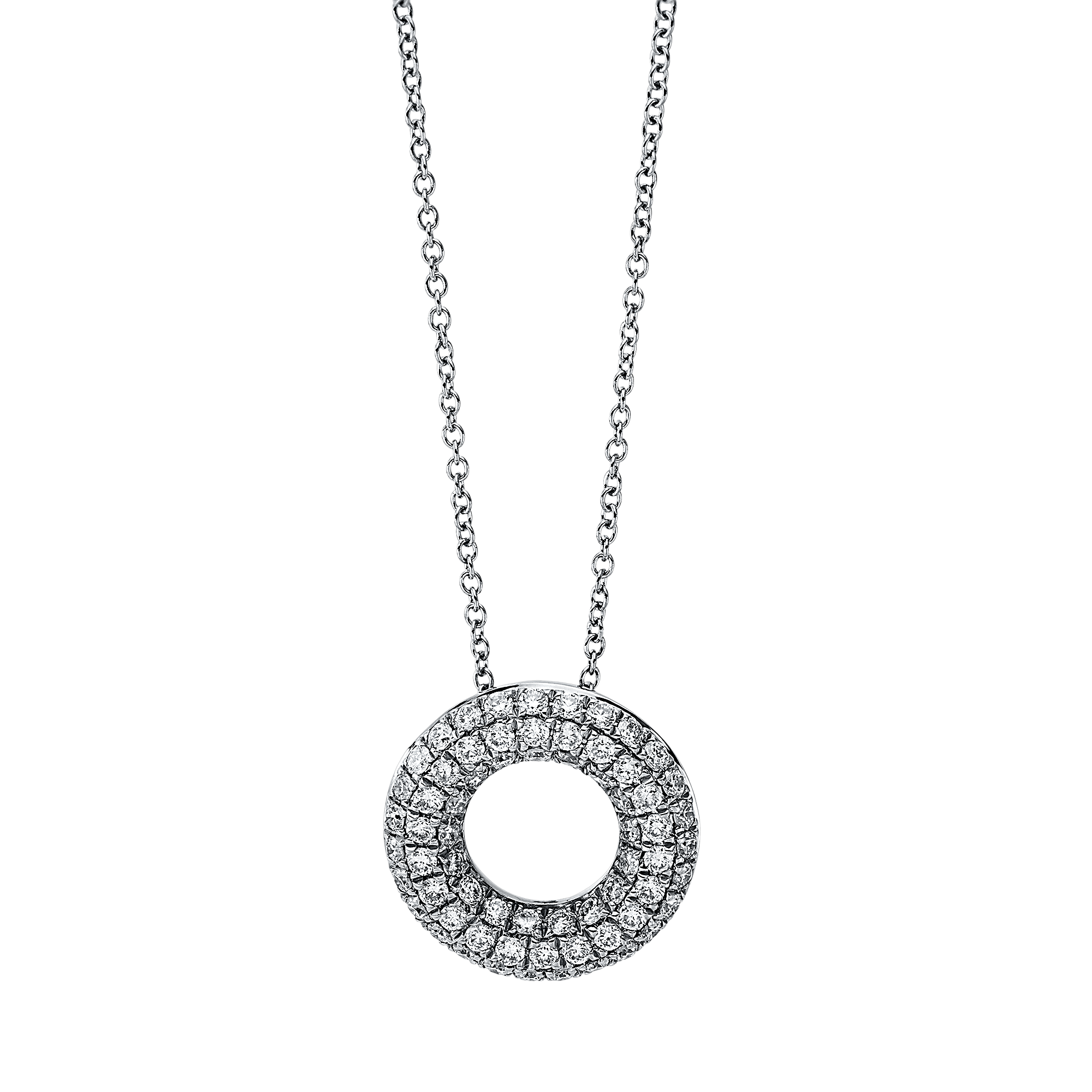 Brogle Classic Kette mit Diamantkreis Brogle Classic Kette mit Diamantkreis