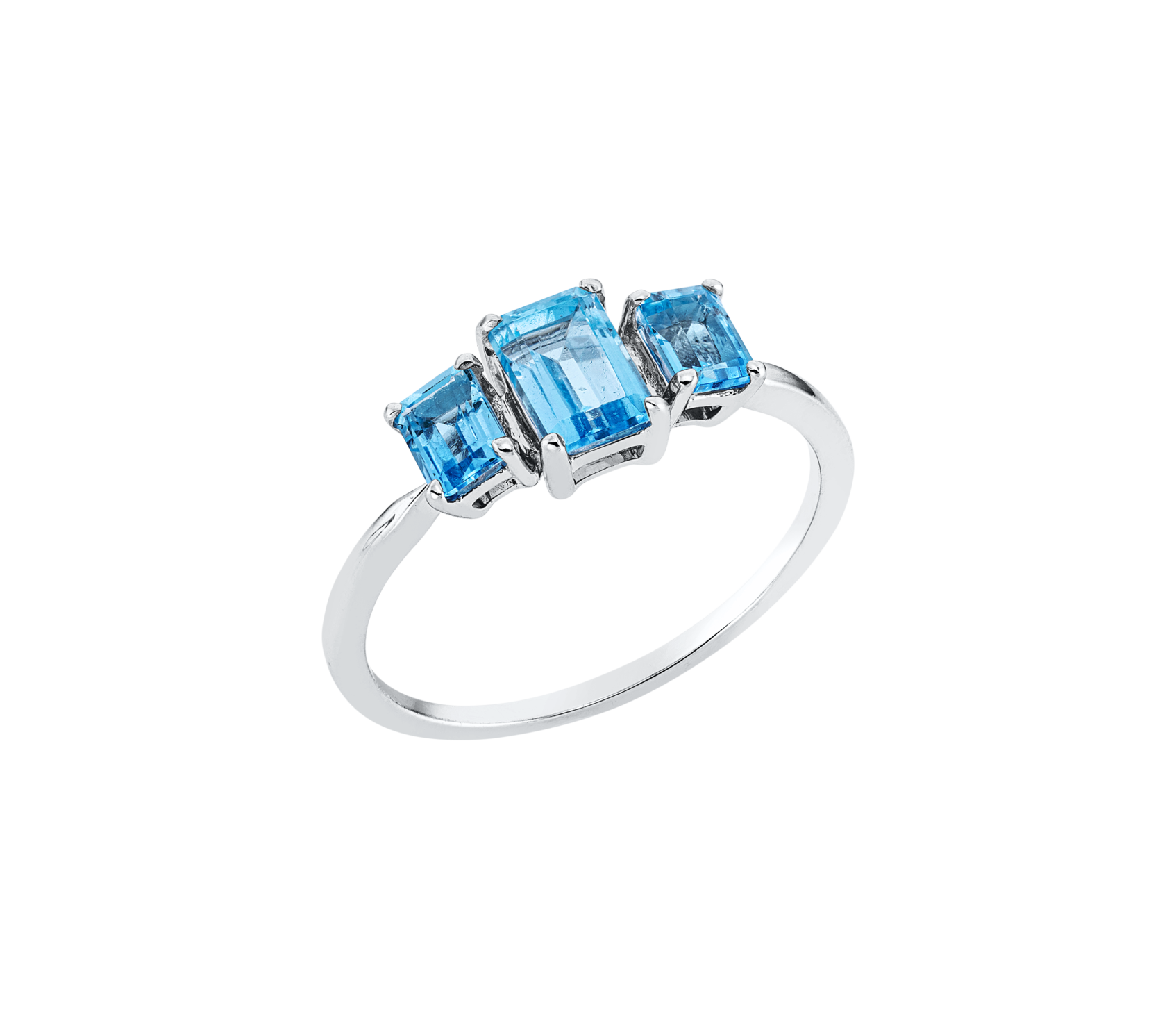Brogle Classic Sky topaz ring Brogle Classic Sky topaz ring
