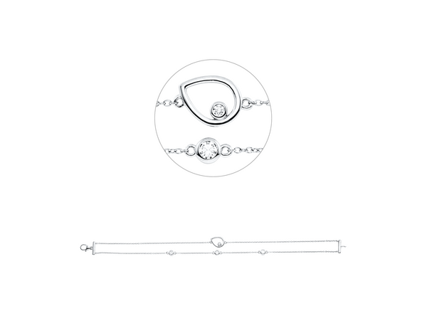 Brogle Classic Diamantarmband