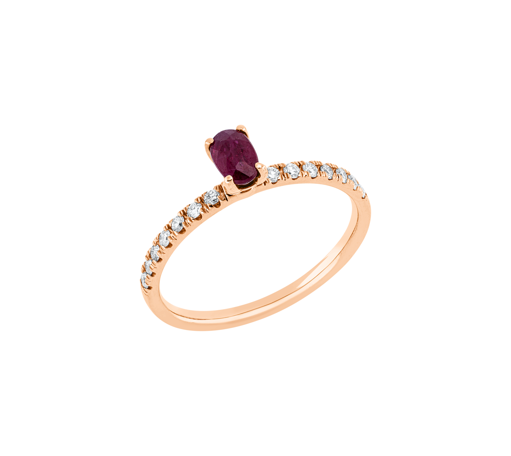 Brogle Classic ruby ring