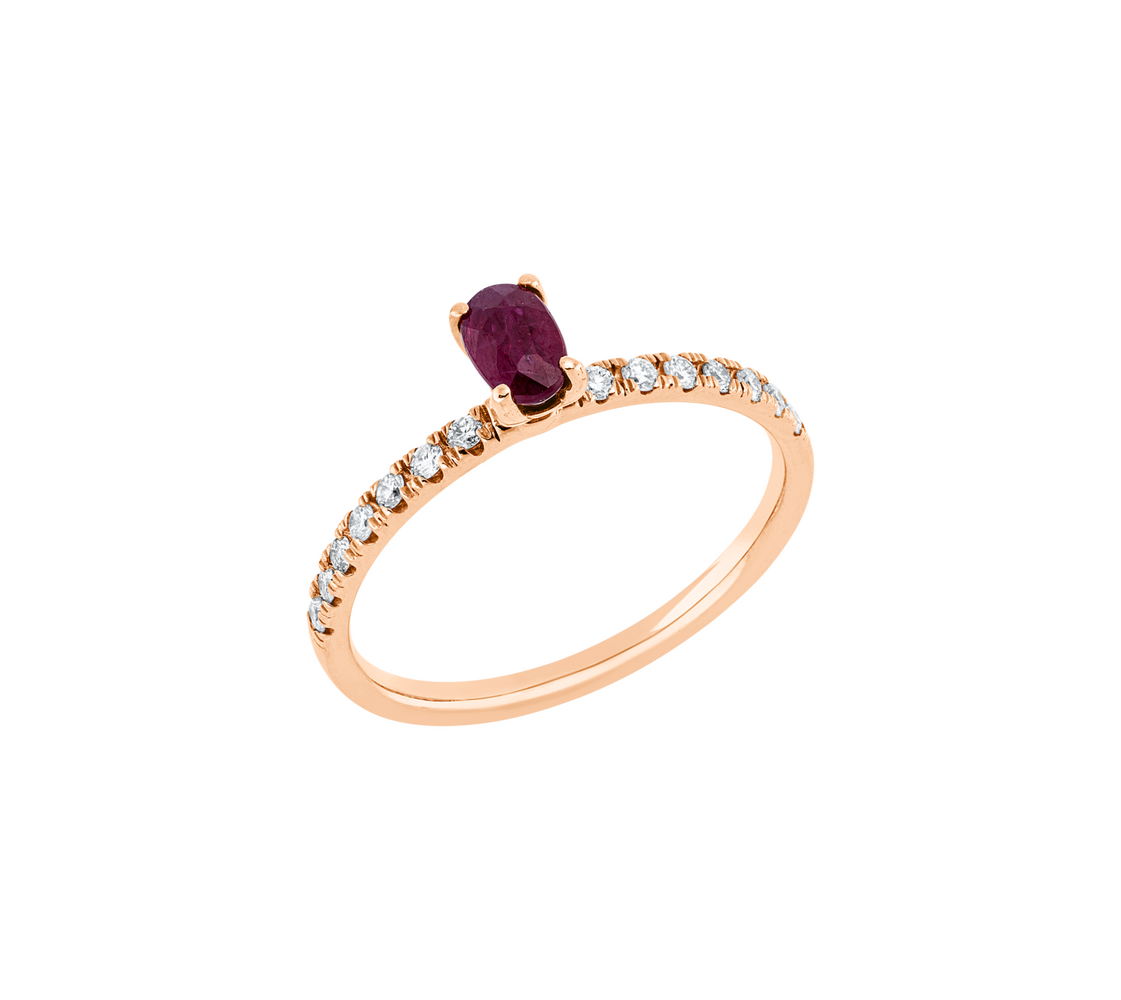 Brogle Classic ruby ring Brogle Classic ruby ring