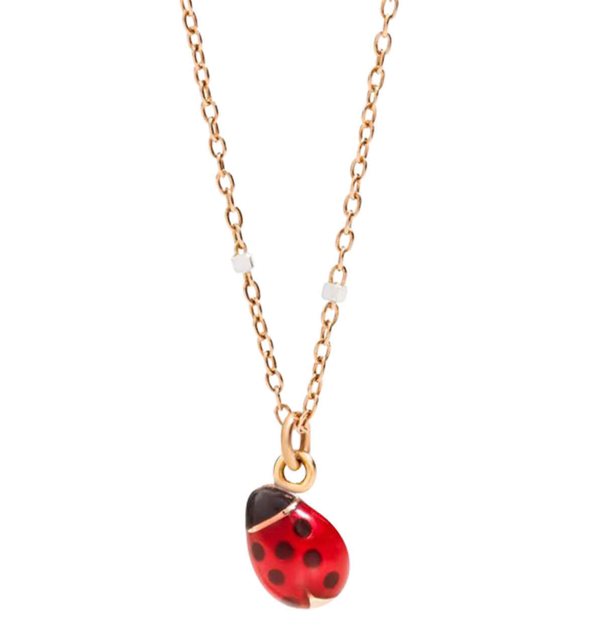 Dodo ladybug mini necklace with Pendant