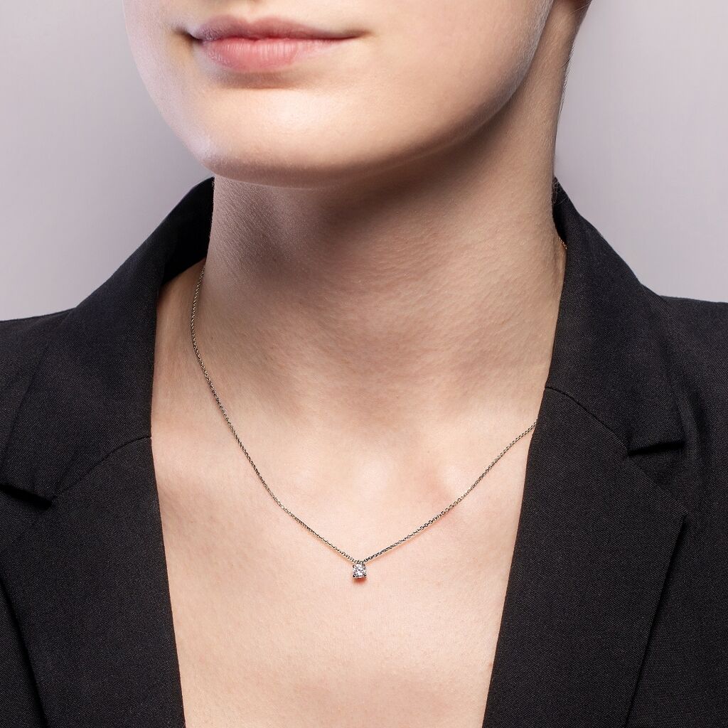 Brogle Solitairekette Julia bis 0,5 Karat Brogle Solitairekette Julia bis 0,5 Karat