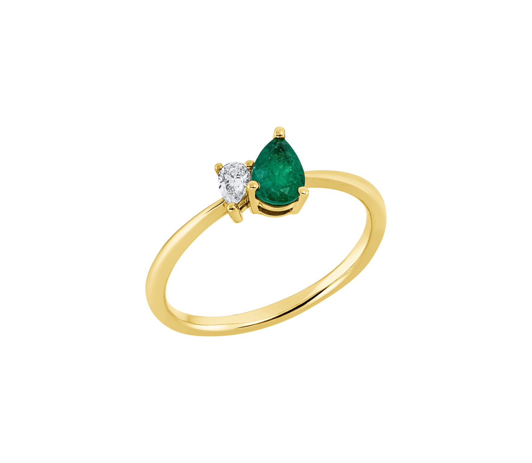 Brogle Classic emerald ring