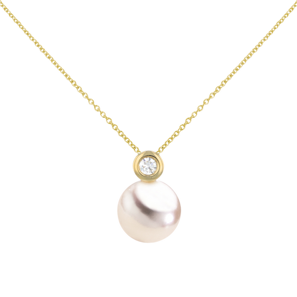 Brogle Classic Akoya pearl pendant Brogle Classic Akoya pearl pendant