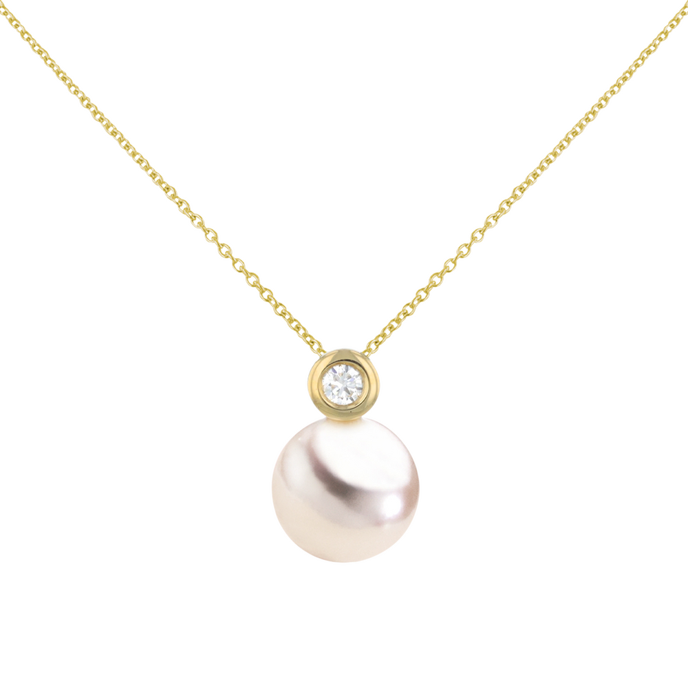 Brogle Classic Akoya pearl pendant Brogle Classic Akoya pearl pendant