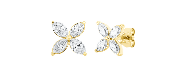 Brogle Classic diamond stud earrings