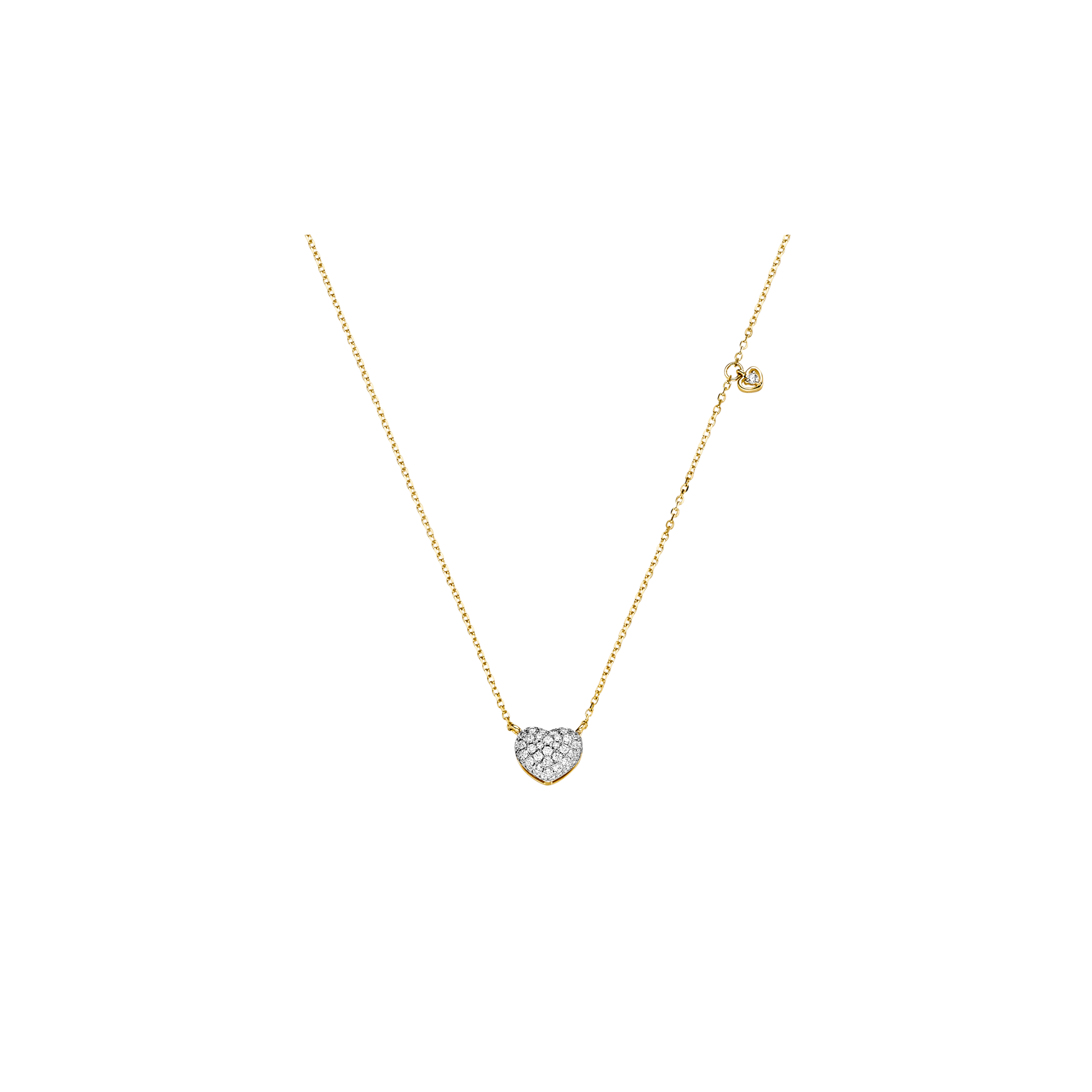 Brogle Classic Kette mit Diamantherz Brogle Classic Kette mit Diamantherz