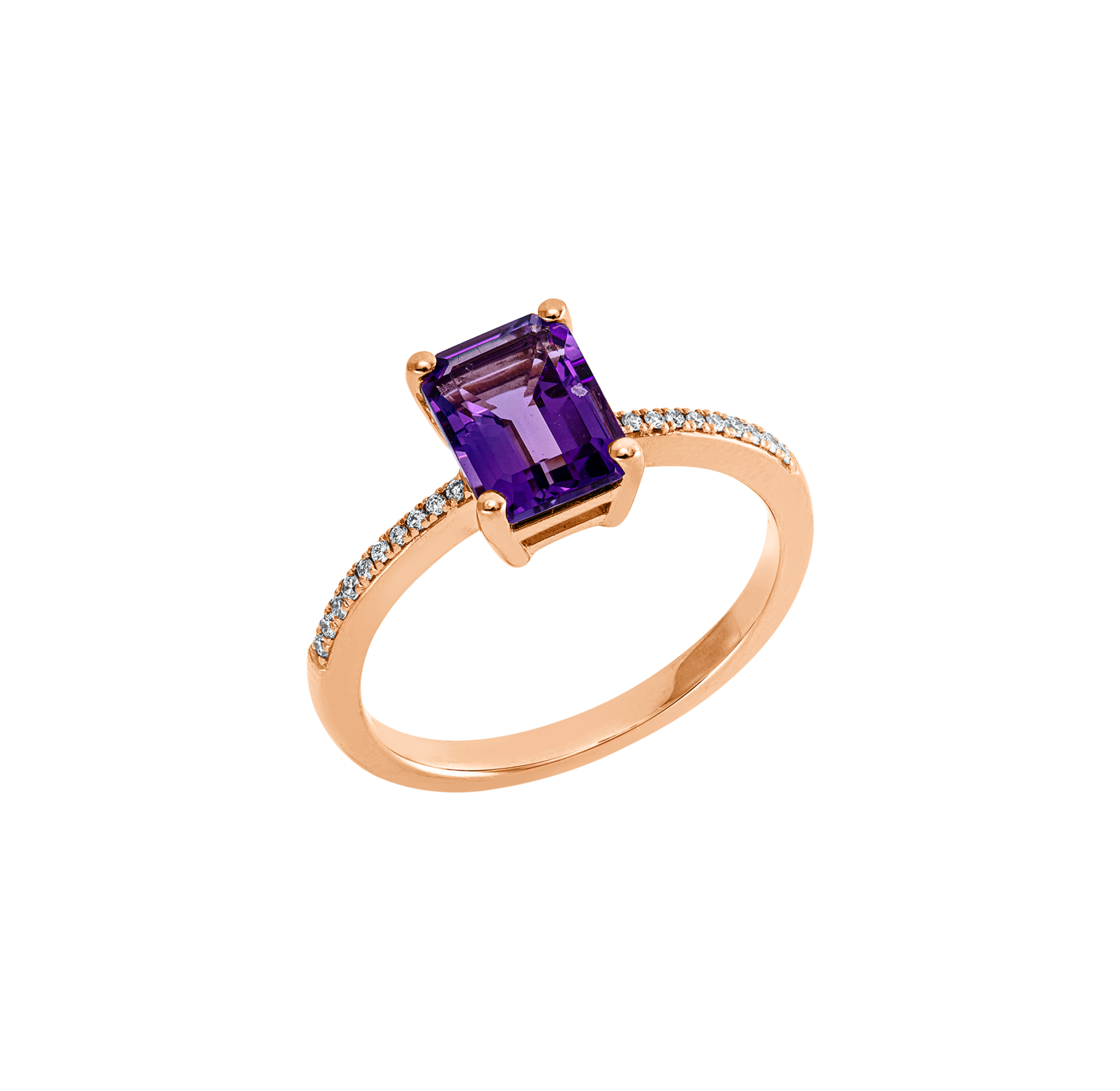 Brogle Classic Amethyst ring Brogle Classic Amethyst ring