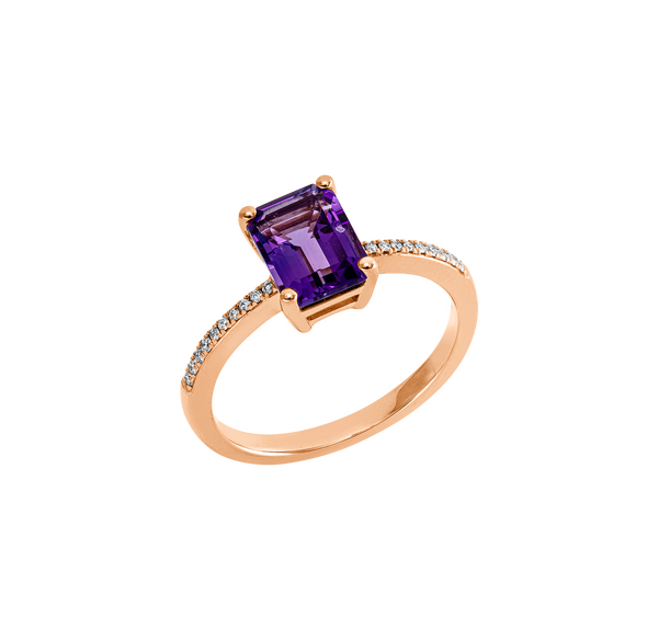 Brogle Classic Amethyst ring Brogle Classic Amethyst ring
