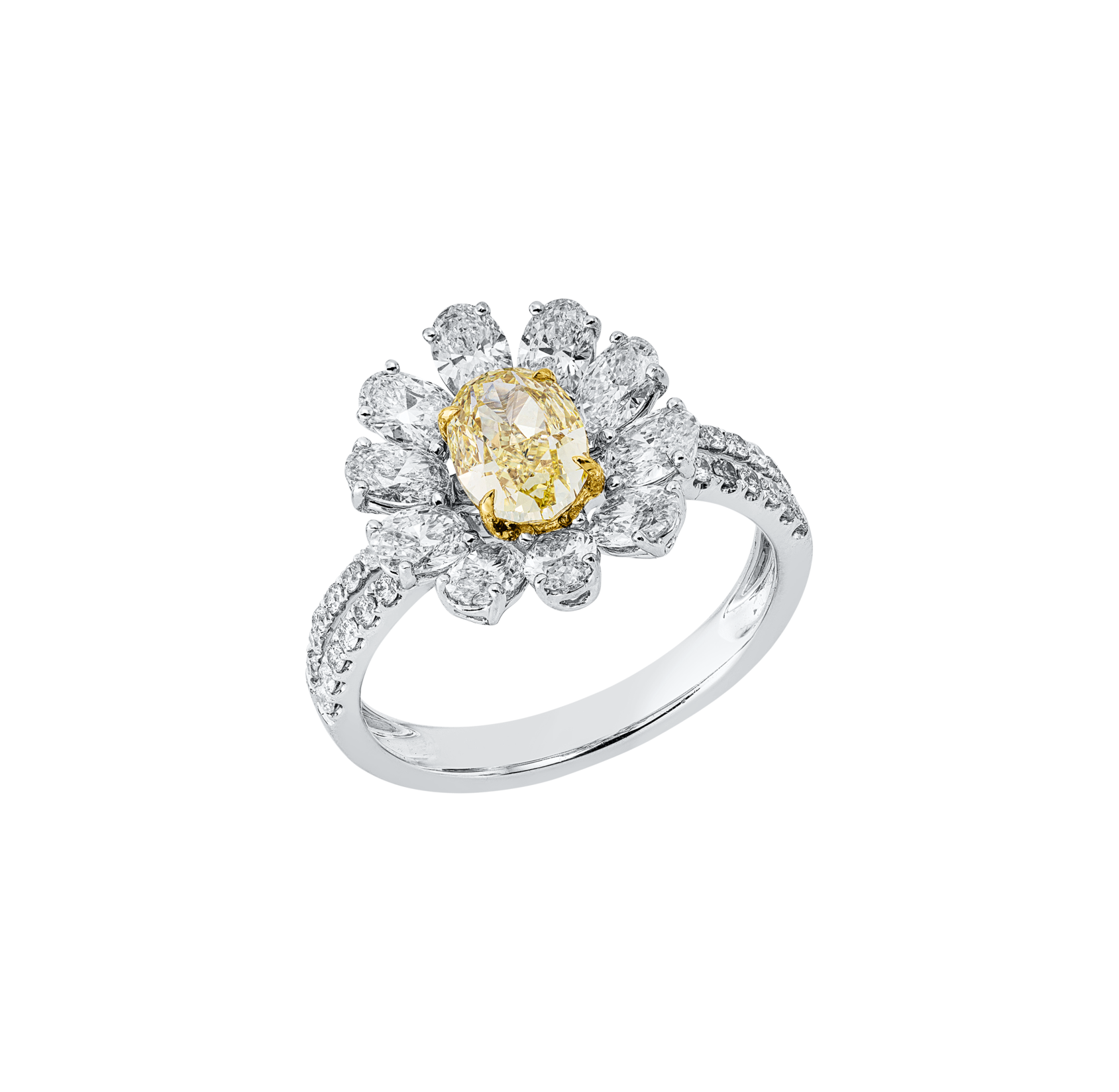 Brogle Selection Bicolor diamond ring Brogle Selection Bicolor diamond ring