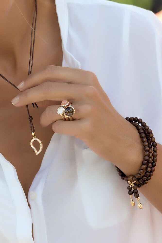 Tamara Comolli Signature Drop Pavéline Small Pendant