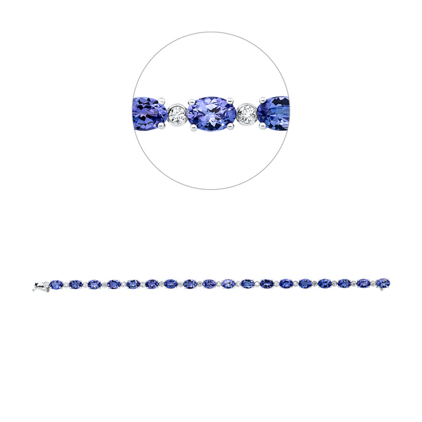 Brogle Selection Tansanitarmband