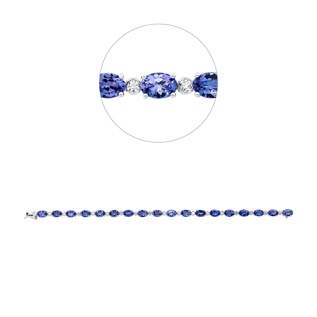 Brogle Selection Tansanitarmband Brogle Selection Tansanitarmband