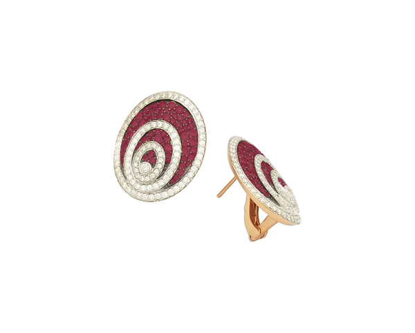 Ponte Vecchio Gioielli Saturno stud earrings