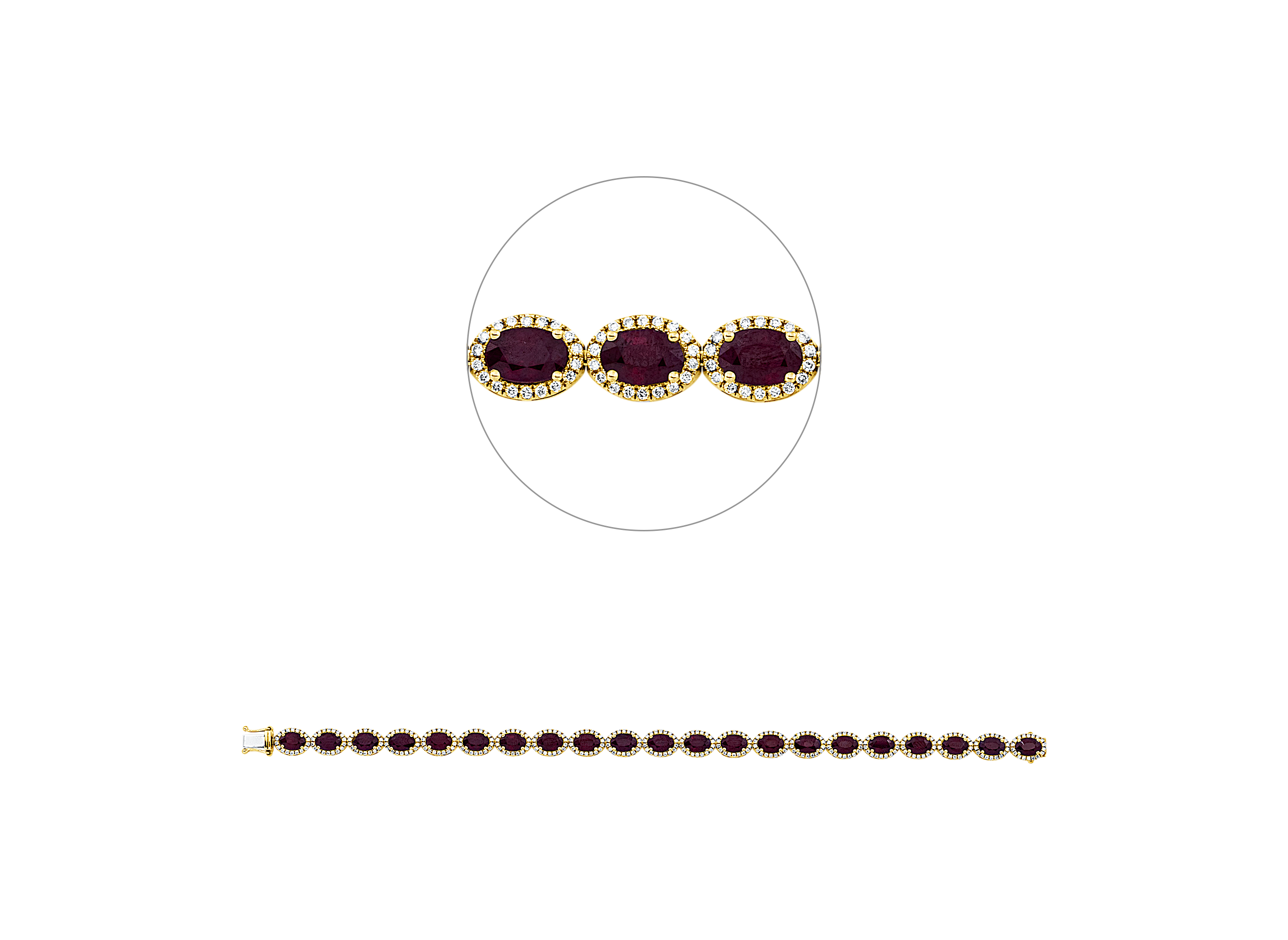 Brogle Selection ruby bracelet Brogle Selection ruby bracelet