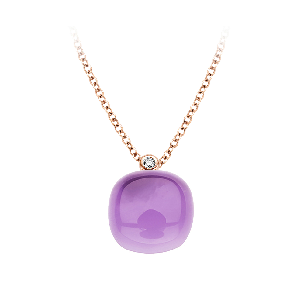 Bigli Mini Sweety Amethyst Halskette