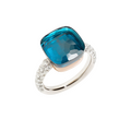 Pomellato Nudo Maxi London Topaz Ring