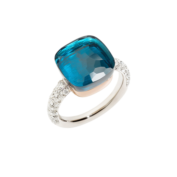 Pomellato Nudo Maxi London Topaz Ring