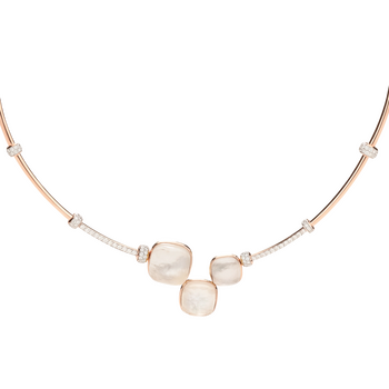 PCC2040 O7WHR BTBMP 020 Pomellato nudo riviere rose gold 18kt white topaz diamond a8f04d230d9a15562