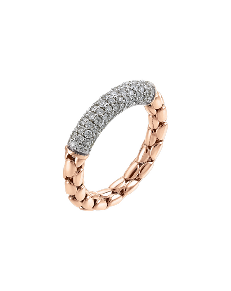 Chimento Stretch Spring Bicolour Ring – flexible