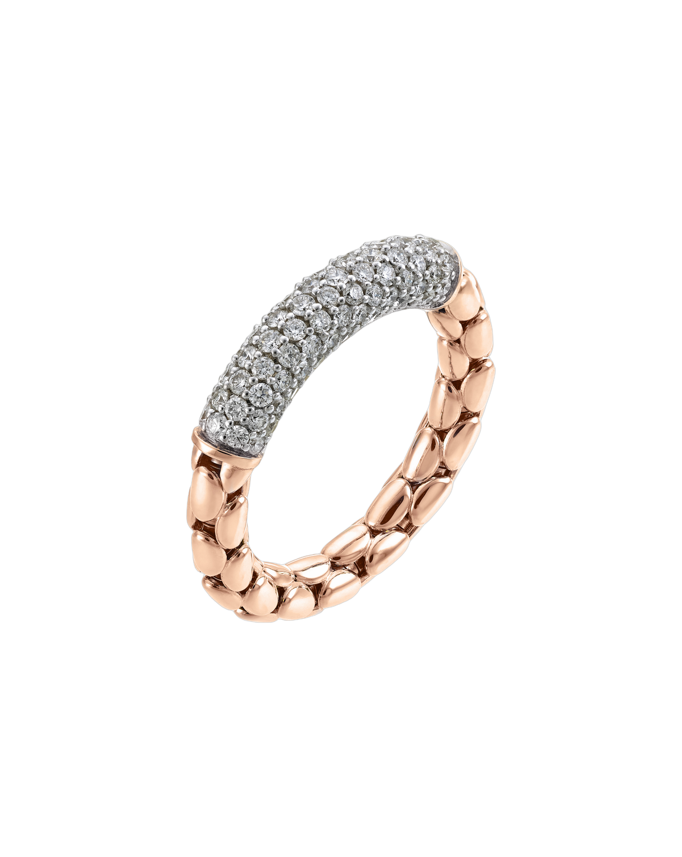 Chimento Stretch Spring Bicolour Ring – flexible Chimento Stretch Spring Bicolour Ring – flexible