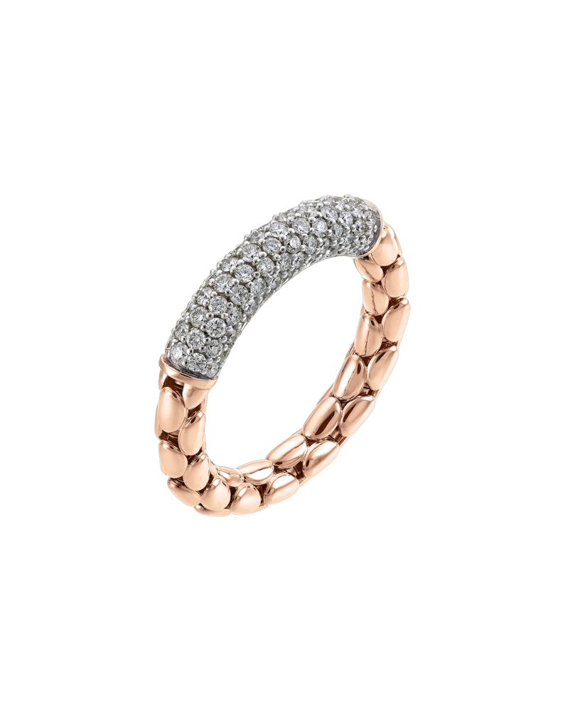 Chimento Stretch Spring Bicolour Ring – flexible Chimento Stretch Spring Bicolour Ring – flexible