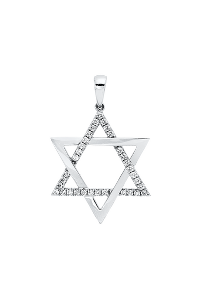 Brogle Classic Davidstern Anhänger mit Diamanten Brogle Classic Davidstern Anhänger mit Diamanten