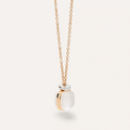 Pomellato Nudo Mini Milchquarz Halskette mit Anhänger Pomellato Nudo Mini Milchquarz Halskette mit Anhänger