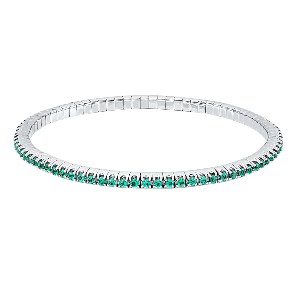 Brogle Selection Smaragdarmband flexibel Brogle Selection Smaragdarmband flexibel