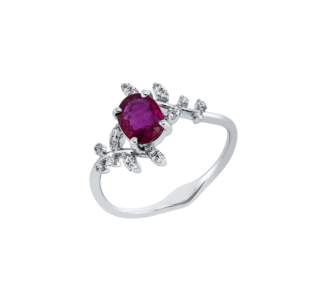 Brogle Classic ruby ring