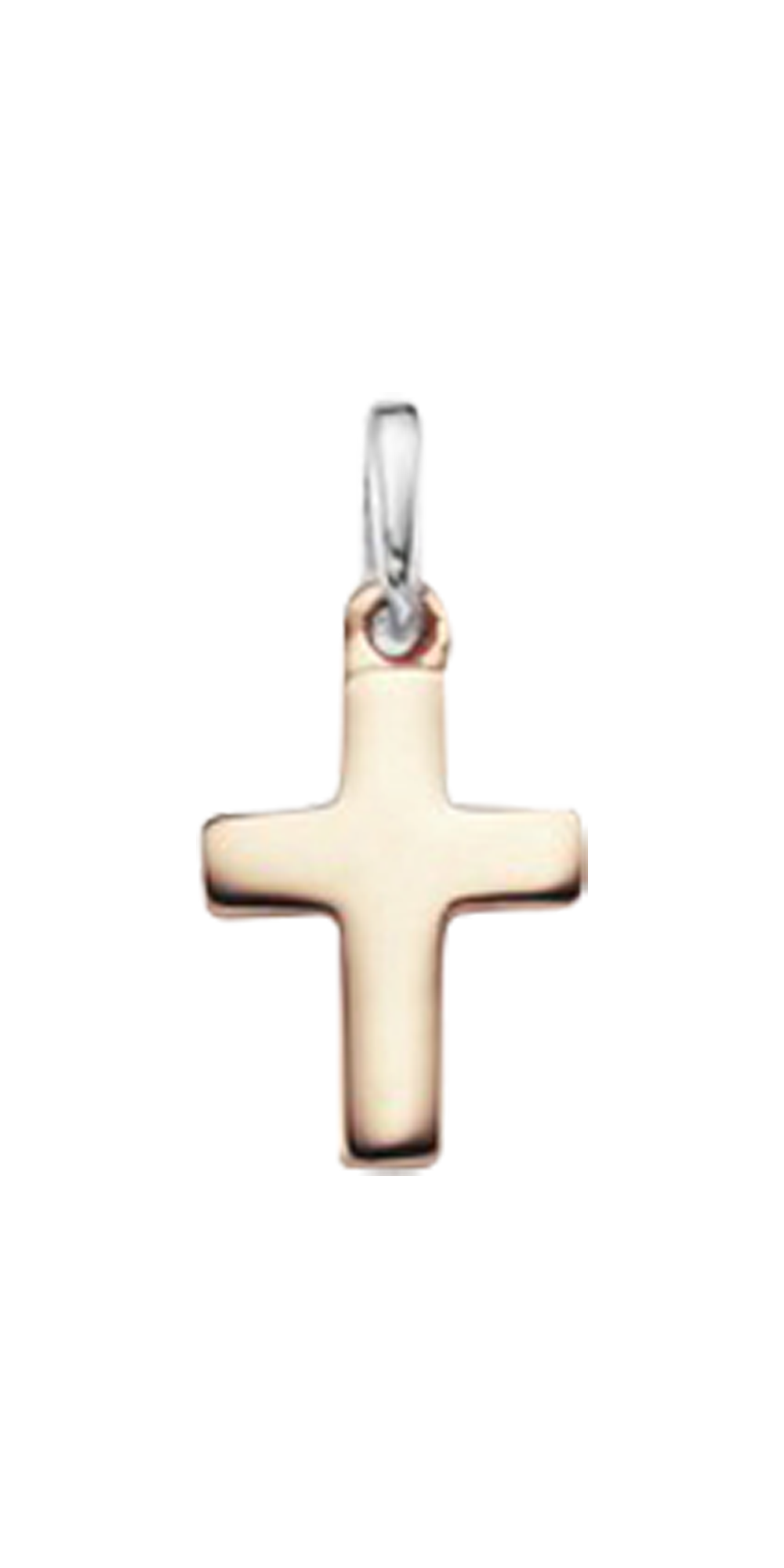 Brogle Classic bicolor cross pendant in gold Brogle Classic bicolor cross pendant in gold