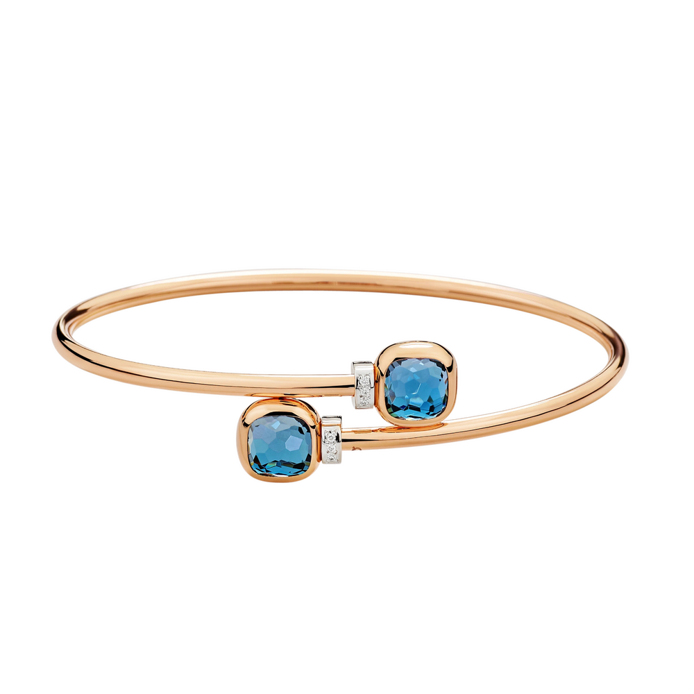 Pomellato Nudo Mini London-Topas Armreif Pomellato Nudo Mini London-Topas Armreif