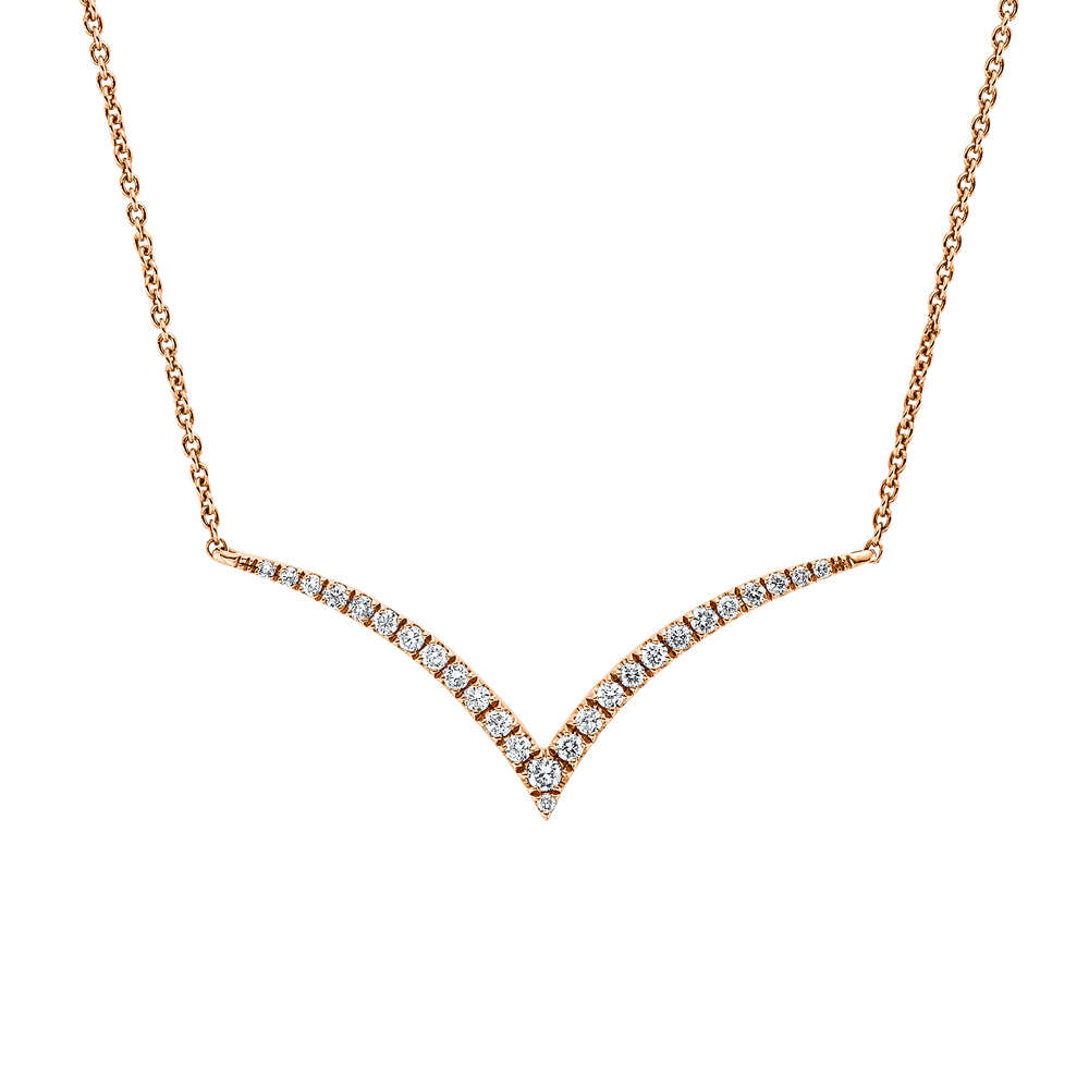 Brogle Classic necklace with diamond pendant