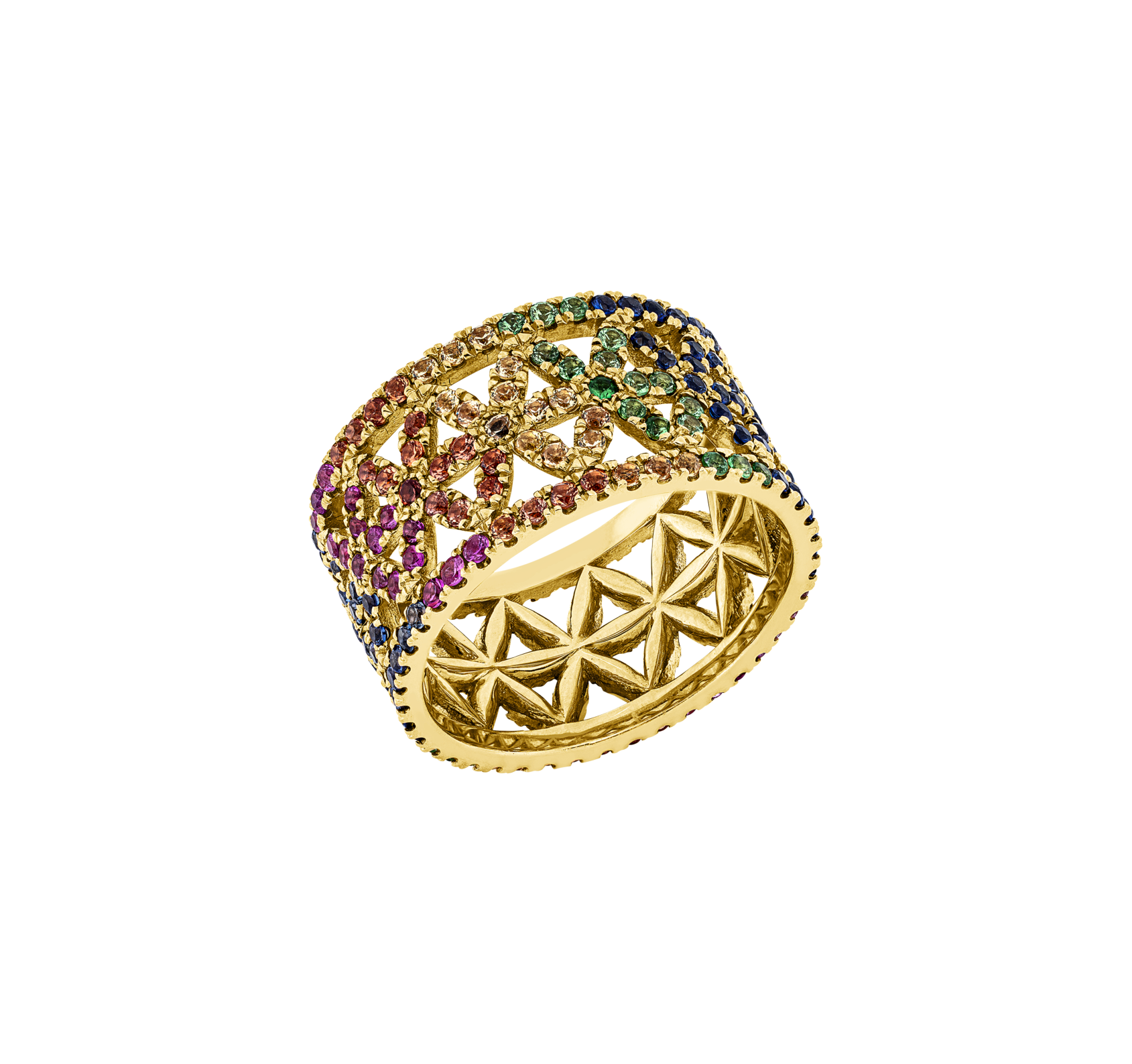 Brogle Selection Saphirring Rainbow