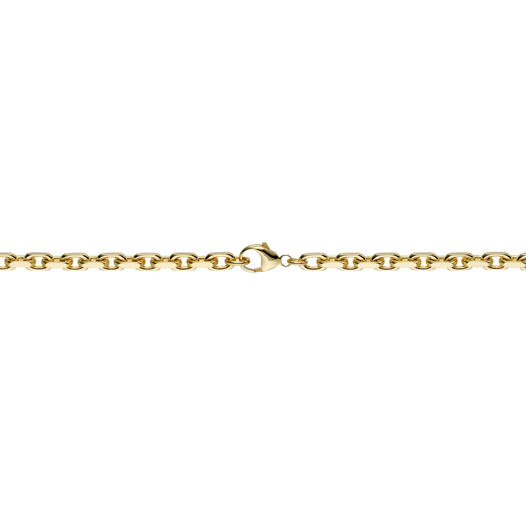 Brogle Classic anchor bracelet diamond cut 5mm