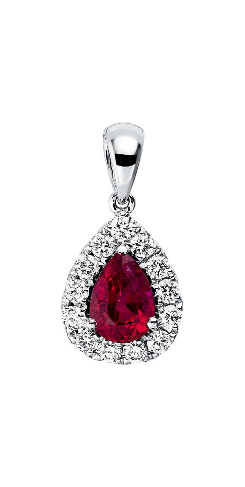 Brogle Selection ruby pendant