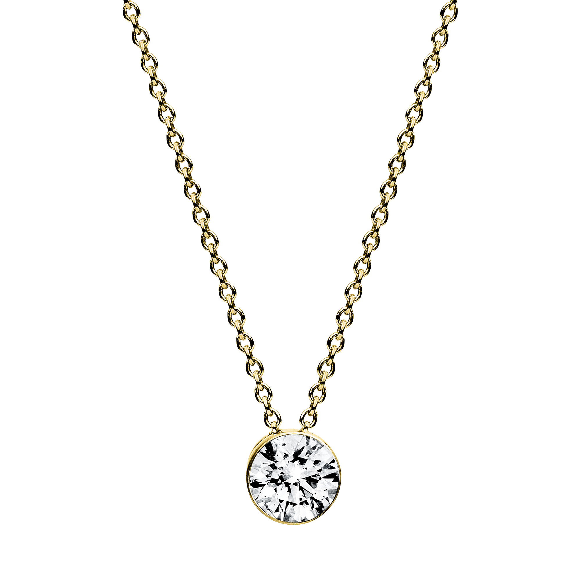 Brogle Selection necklace with pendant Sophie up to 0.5 carat Brogle Selection necklace with pendant Sophie up to 0.5 carat