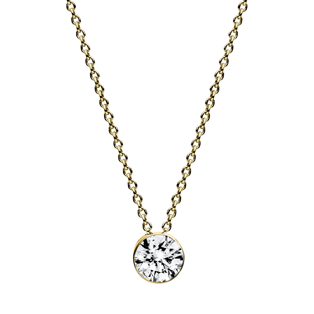 Brogle Selection necklace with pendant Sophie up to 0.5 carat Brogle Selection necklace with pendant Sophie...