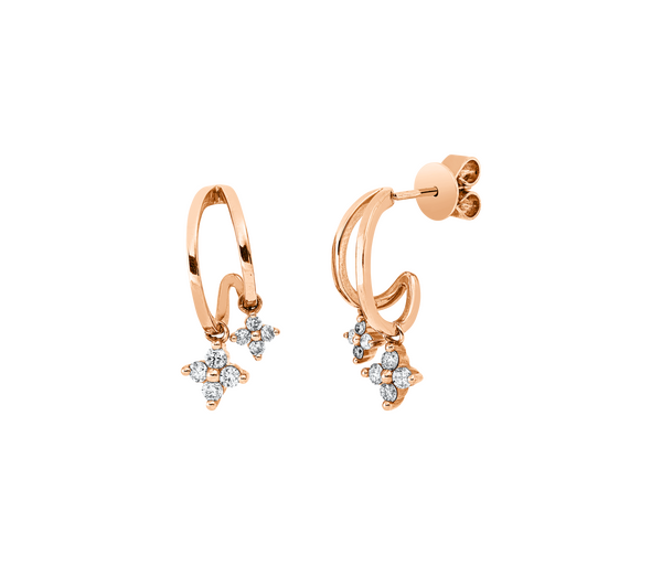 Brogle Classic diamond stud earrings
