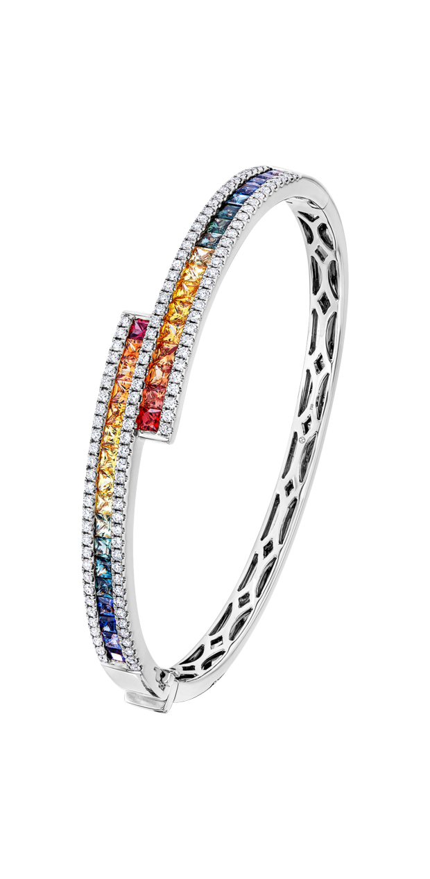 Brogle Selection Saphirarmreif Rainbow Brogle Selection Saphirarmreif Rainbow