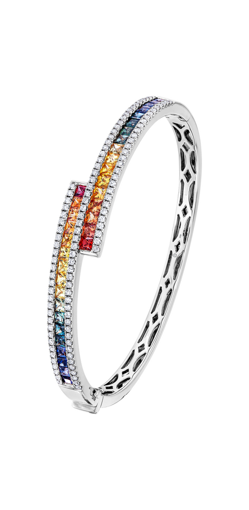 Brogle Selection Saphirarmreif Rainbow Brogle Selection Saphirarmreif Rainbow