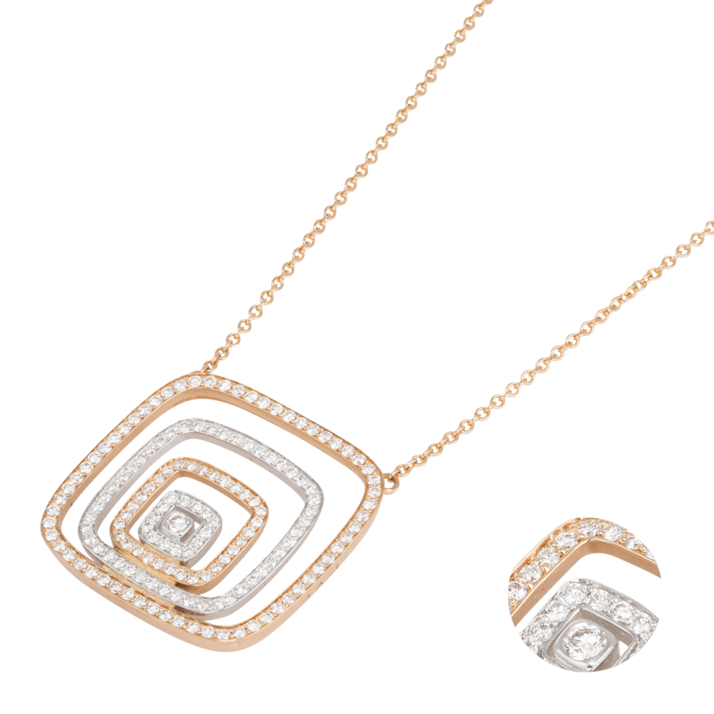 Ponte Vecchio Gioielli Butterfly necklace with pendant Ponte Vecchio Gioielli Butterfly necklace with pendant