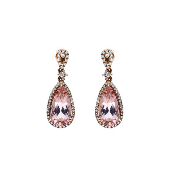 Brogle Selection Morganitohrhänger Brogle Selection Morganitohrhänger