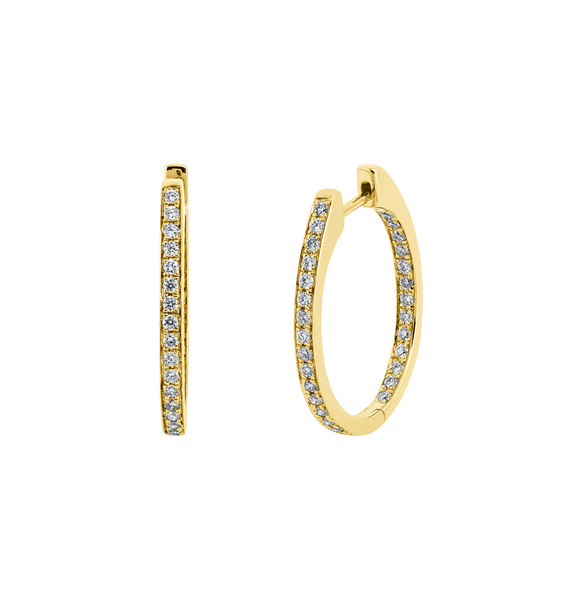 Brogle Classic Diamantcreolen Brogle Classic Diamantcreolen