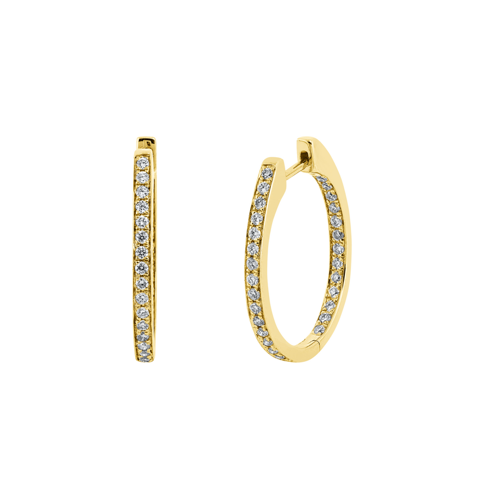 Brogle Classic Diamantcreolen Brogle Classic Diamantcreolen
