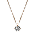 Brogle solitaire necklace Marie up to 0.5 carat Brogle solitaire necklace Marie up to 0.5 carat