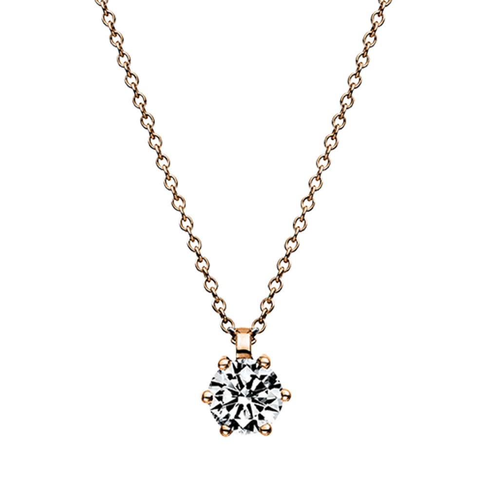 Brogle solitaire necklace Marie up to 0.5 carat Brogle solitaire necklace Marie up to 0.5 carat