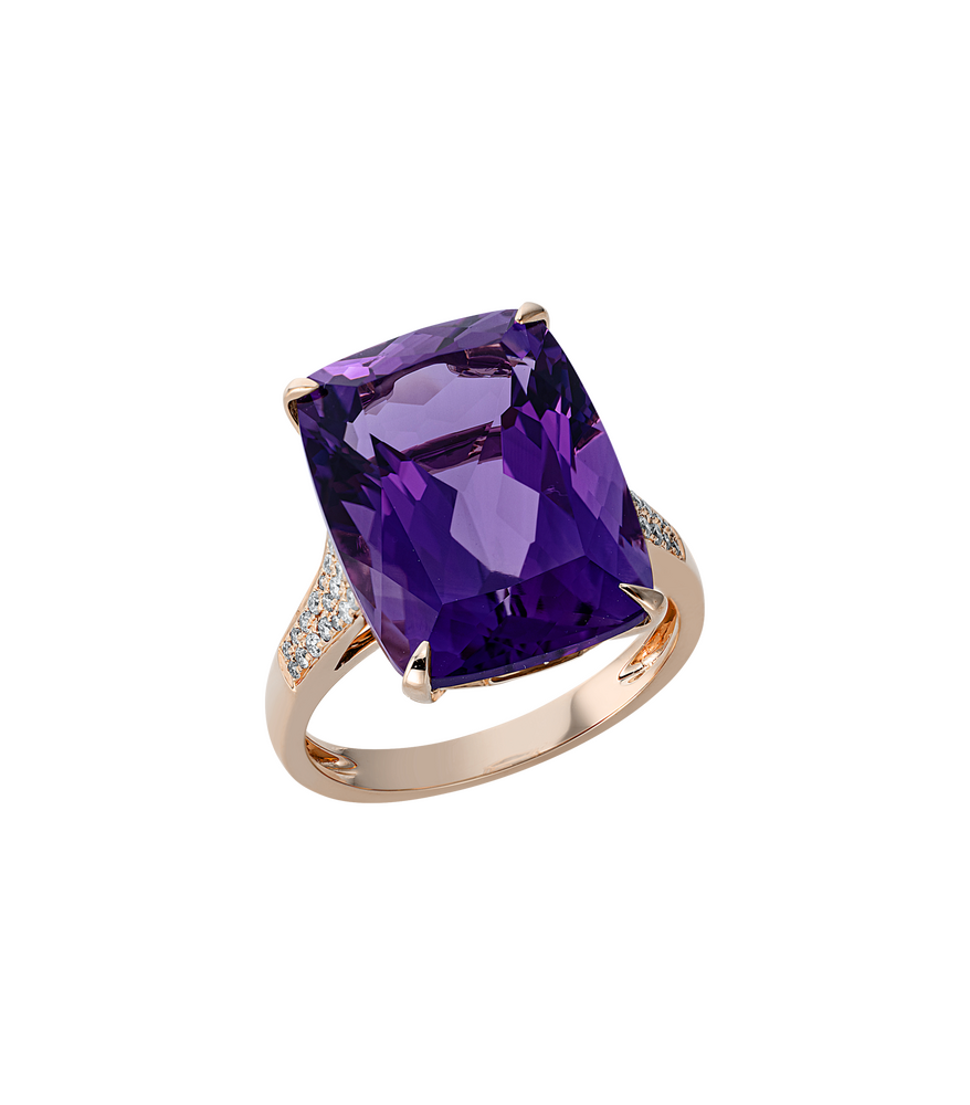 Brogle Classic Amethyst ring