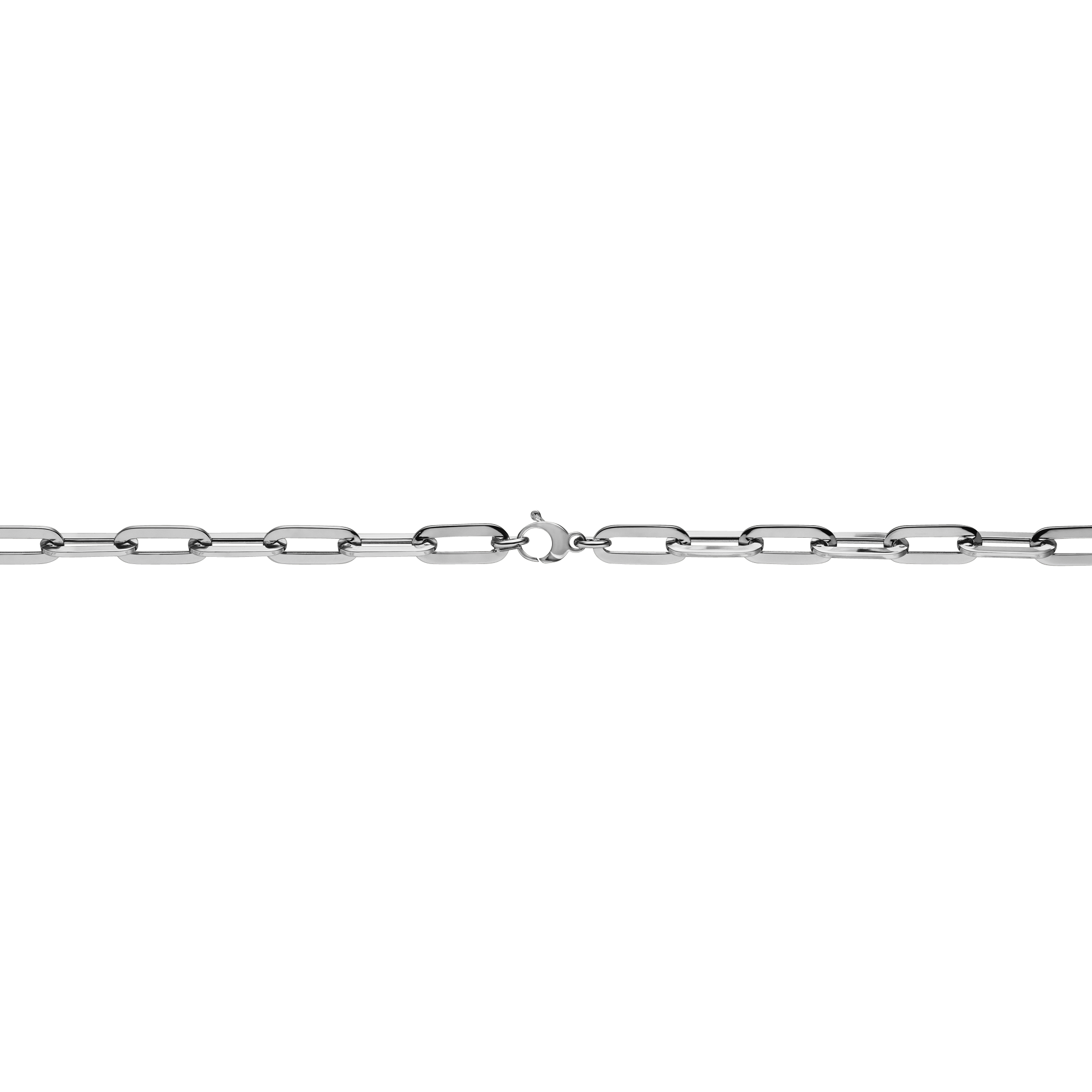 Brogle Classic Paper Clip Gold Chain 8mm Brogle Classic Paper Clip Gold Chain 8mm